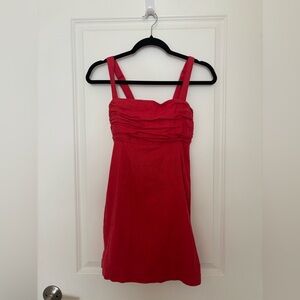 Abercrombie & Fitch Red Mini Dress
